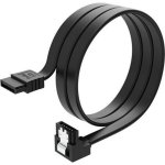 Cable SATA Akasa 6Gb/s 0.5m conector en ángulo Negro