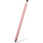 Stylet Tech-Protect Touch Rosa Aluminium Léger Double Pointe