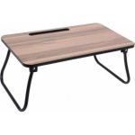 Mesa plegable Vilde con bandeja para portátil 52,5 x 30 cm MDF
