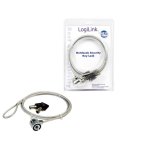Schutzkabel LogiLink Notebook Security Lock 1.5m Schlüsselschloss