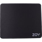 Mausmatte ZOY ZMP30 schwarz glatte Oberfläche rutschfeste Unterseite