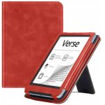 Hülle Strado PocketBook Verse Pro 629 634 rot mit Ständer und Magnetschluss