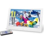 Digitaler Bilderrahmen Sencor SDF 1081 W 10,1" IPS weiß mit Lautsprecher