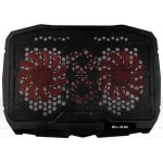 Soporte refrigerante Blow Hurricane 4 ventiladores 17" RGB USB