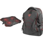 Pack Kühlpad Genesis OXID 260 + Rucksack Genesis Pallad 550 für 17.3"