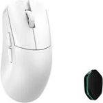 Ratón WLMouse Ying White kabellos 8000 Hz optisch weiß gaming