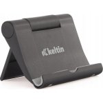 Support Universel KELTIN pour Téléphone ou Tablette Noir ABS