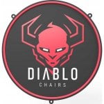 Neón LED Gaming Diablo Chairs Decorativo 54 cm