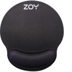 Ergonomische Mausmatte ZOY ZMP25 mit Handgelenkstütze schwarz