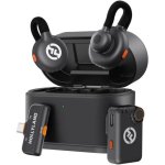 Micrófono Hollyland LARK M2S Mini Combo inalámbrico omnidireccional con estuche de carga