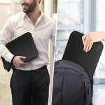 Hülle Tech-Protect Hardpouch Schwarz für Laptops 13-14