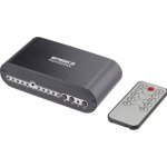 Toslink-Switch SpeaKa Professional 4 Eingänge 2 Ausgänge
