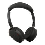 Kabellose Jabra Evolve3 65 Flex Bluetooth Kopfhörer mit adaptiver Geräuschunterdrückung, schwarz