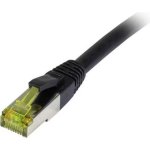 Netzwerkkabel Synergy 21 S217883 CAT6a 30 m S/FTP RJ45 außen schwarz