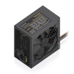 Fuente de Alimentación AISENS ASPC-500ATX-SEOBK 500W CE RoHS botón encendido