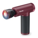 Masajeador Beurer con Calor y Frío 7 Accesorios Vinotinto/Negro