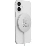 Kabelloses MagSafe-Ladegerät Mayaxess 15W Aluminium Weiß