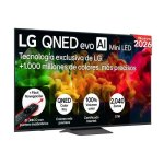TV LG QNED EVO AI 75QNED81B6A 75" 4K UltraHD 60Hz Smart TV WebOS HDR10