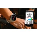 iGPSport VeRun Grey GPS OLED 42mm Cassa Argento Cinturino Antracite M 24 mesi