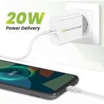 Mayaxess 20W USB Schnellladegerät mit USB-C-Kabel