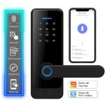 Serrure Intelligente OVO WiFi Bluetooth Ouverture Empreinte Digitale App Tuya