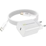 Caricatore USB 20W Mayaxess con Cavo USB-C da 1m