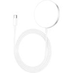 Kabelloses Ladegerät MagSafe Mayaxess 15W Weiß