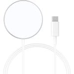 Kabelloses Ladegerät Mayaxess MS-VIRT-15X MagSafe 15W Aluminium Weiß