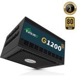Fonte de Alimentação Evolveo G1200 1200W Certificação 80+ Gold modular