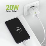 Schnelllader Mayaxess SEK-VIRT-S24P 20W USB-A mit USB-C-Kabel