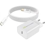 Carregador USB Rápido Mayaxess 20W com Cabo USB-C