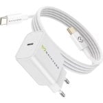Chargeur Rapide Mayaxess SEK-VIRT-S22 20W avec Câble USB-C