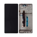Displej Xiaomi Redmi Note 13 5g S Rámom - Biely