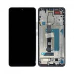 Displej Xiaomi Poco F6 S Rámom - Čierny