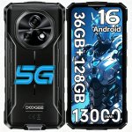Doogee Fire 7 5G 6GB 128GB 6.6" Noir