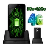 Artfone Smart500 4G 5 Pollici Android 12 Pulsante SOS Base di Ricarica
