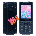 HAMTOD H6 4G 2.83" Android 11 Rugged IP68 Bouton SOS Noir