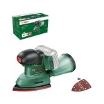 Lijadora orbital inalámbrica Bosch EasySander 18V-8 plato delta 22000 osc/min