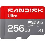 Carte microSD SanDisk Ultra SDSQUJQ-256G-GZ6MA 256GB A1 UHS-I 195MB/s