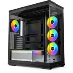 PC-Gehäuse Montech TG3 Panoramik ATX Mid-Tower ARGB RTX 5090 Back-Connect