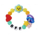 Infantino Best Friend Forever Beißring Multicolor 316790 Silicone