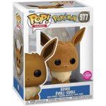 Figurine Funko Pop! Pokémon Évoli #577 Édition Limitée Flocked 9 cm