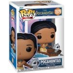 Figura Funko Pop! Plus Pocahontas 30º Aniversário com Meeko Canoa