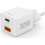 Schnellladegerät USB 30W Hama 2 USB-C und USB-A Anschlüsse