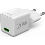 Carregador USB-C Hama Carga Rápida Power Delivery 20W Branco
