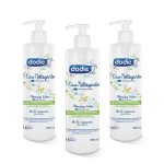 Água de limpeza 3 em 1 Dodie 3x500ml