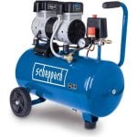 Scheppach HC26Si ölfreier Kompressor 24L 1100W 8 bar Ultra-leise 66 dB(A)