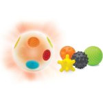 Infantino Sensorische Ball-Set mit 5 Bällen Geräusche und Licht Baby
