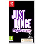 JUST DANCE: DECADES OF HITS CODE IN BOX SWITCH