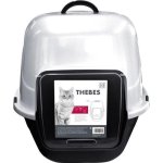Katzenklo MPETS Thebes XXL 62x53x58 cm schwarz und weiß